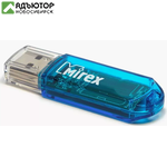 Флэш накопитель Mirex 4GB USB 2.0 Elf, синий (13600-FMUBLE04) купить в новосибирске. adutor.ru