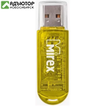 Флэш накопитель Mirex 64GB USB 2.0 Elf, желтый (13600-FMUYEL64) купить в новосибирске. adutor.ru