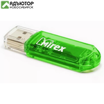 Флэш накопитель Mirex 64GB USB 2.0 Elf, зеленый (13600-FMUGRE64) купить в новосибирске. adutor.ru
